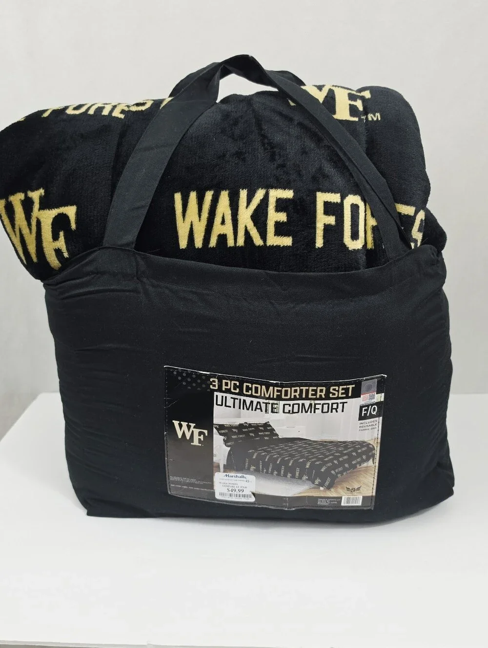 Wake Forest Demon Deacons Full/Queen Comforter Set